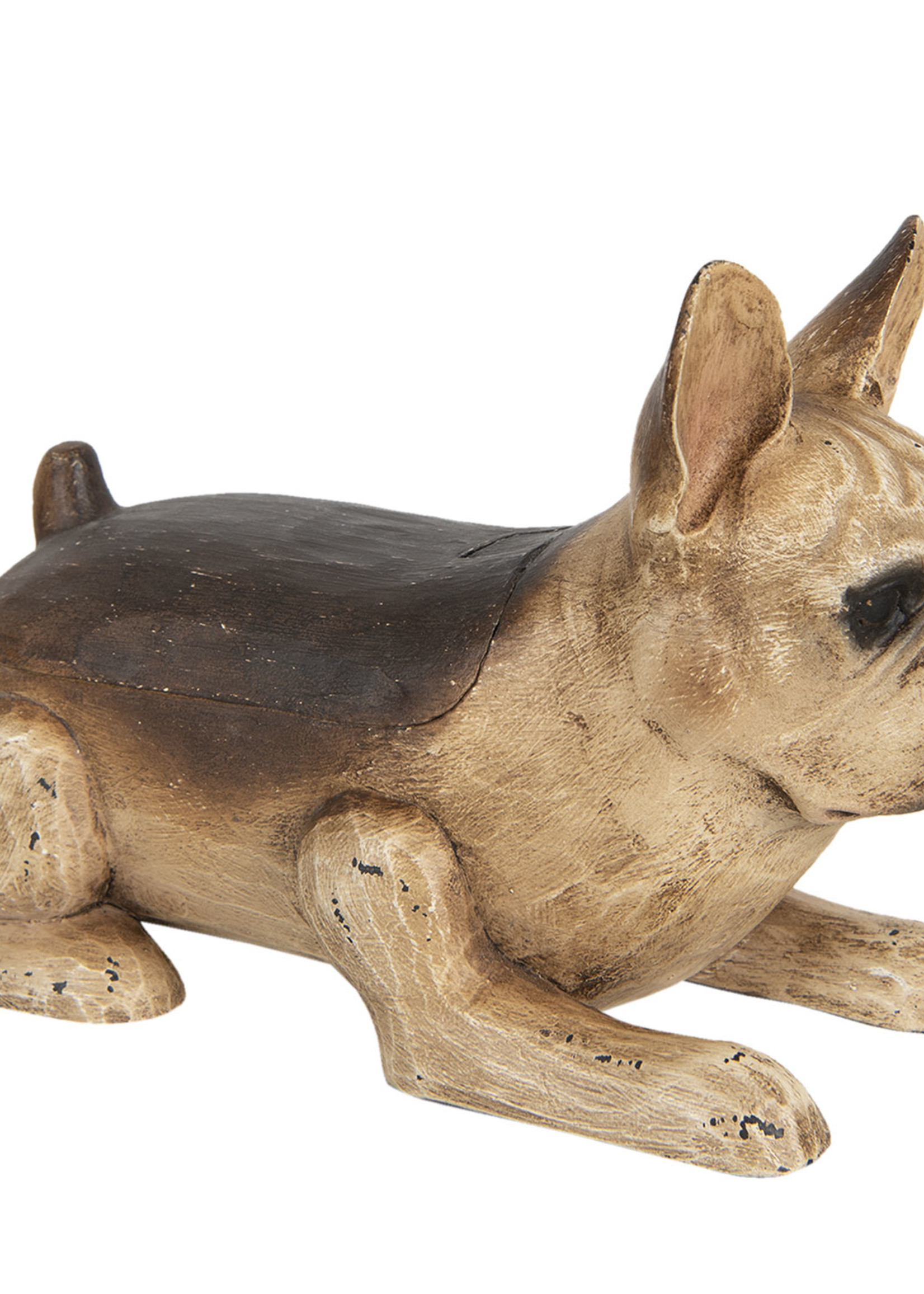 Clayre & Eef Décoration chien 27*13*18 cm 6H1922