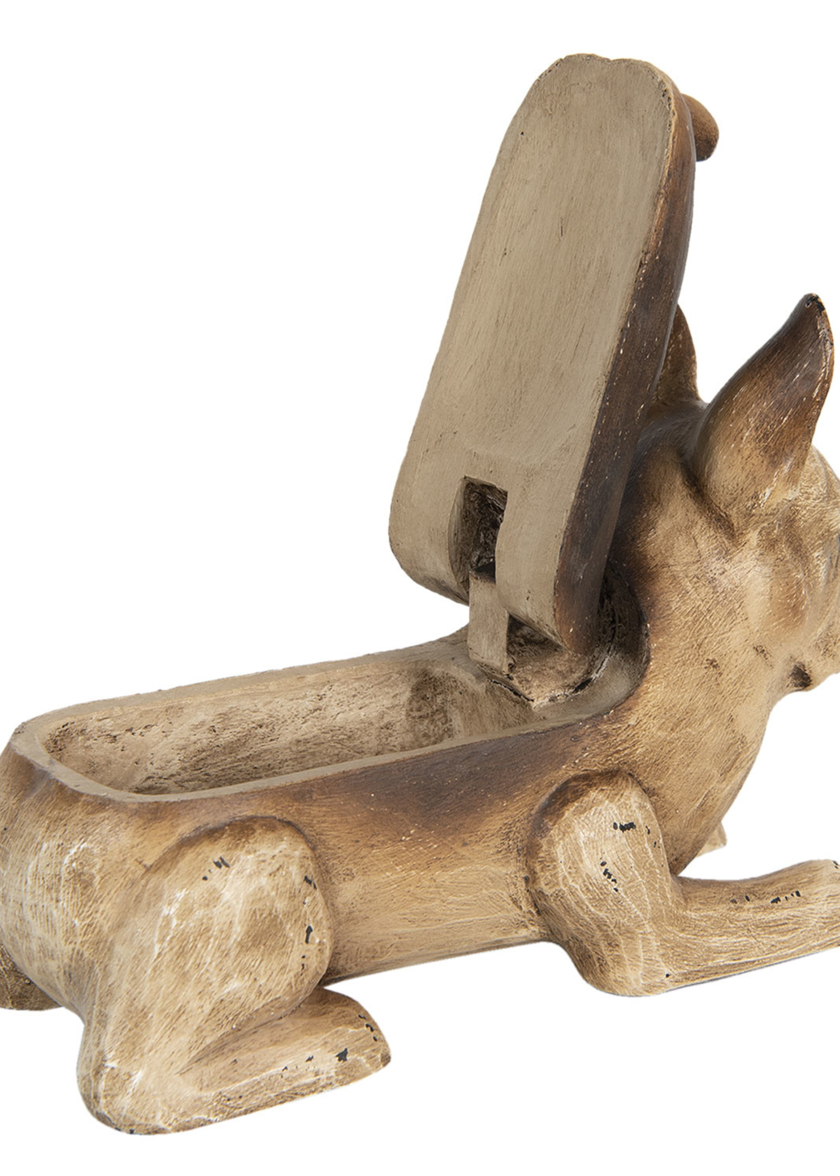 Clayre & Eef Décoration chien 27*13*18 cm 6H1922