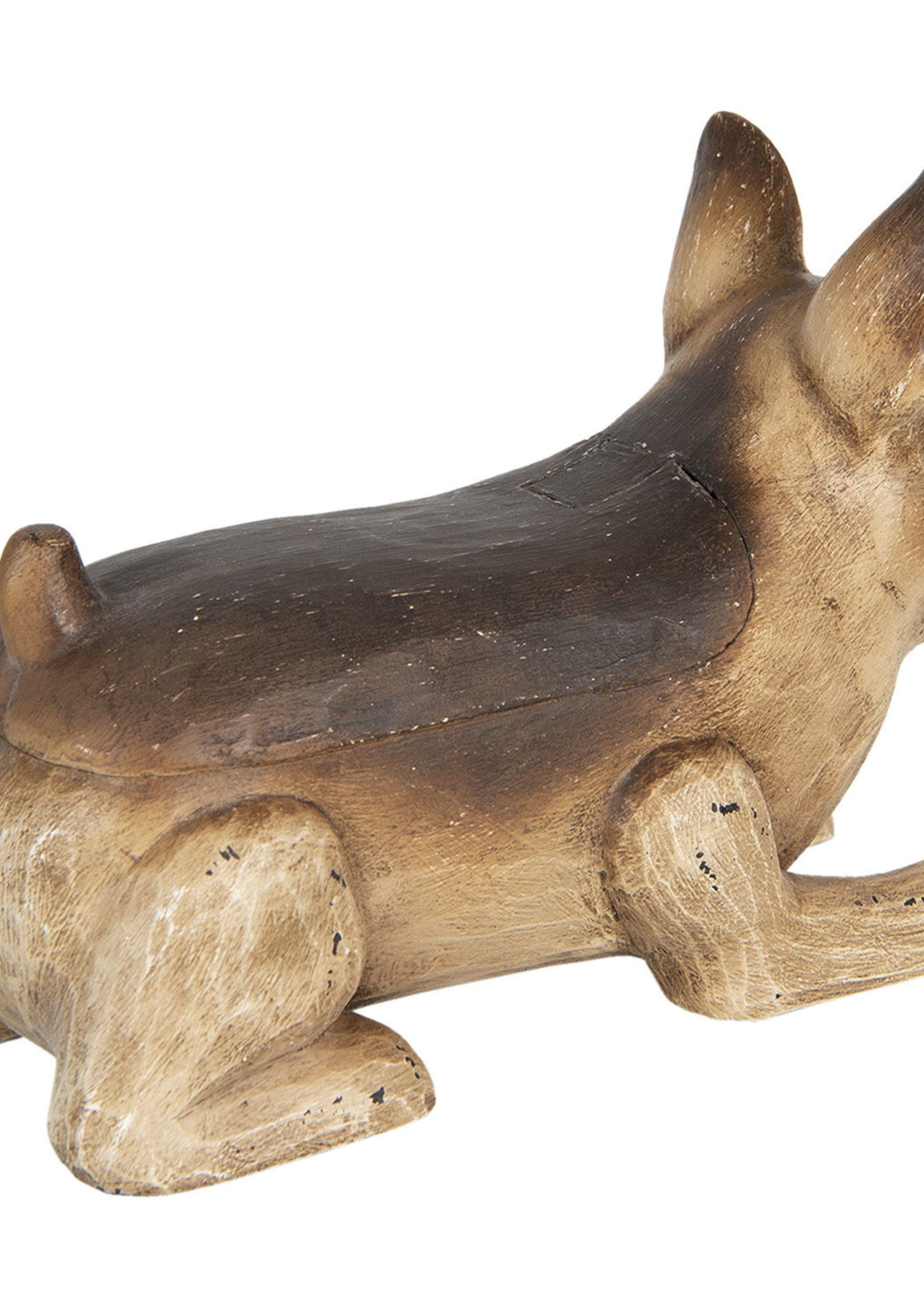 Clayre & Eef Décoration chien 27*13*18 cm 6H1922