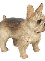 Clayre & Eef Decoratie hond franse bulldog 27*13*24 cm 6H1923