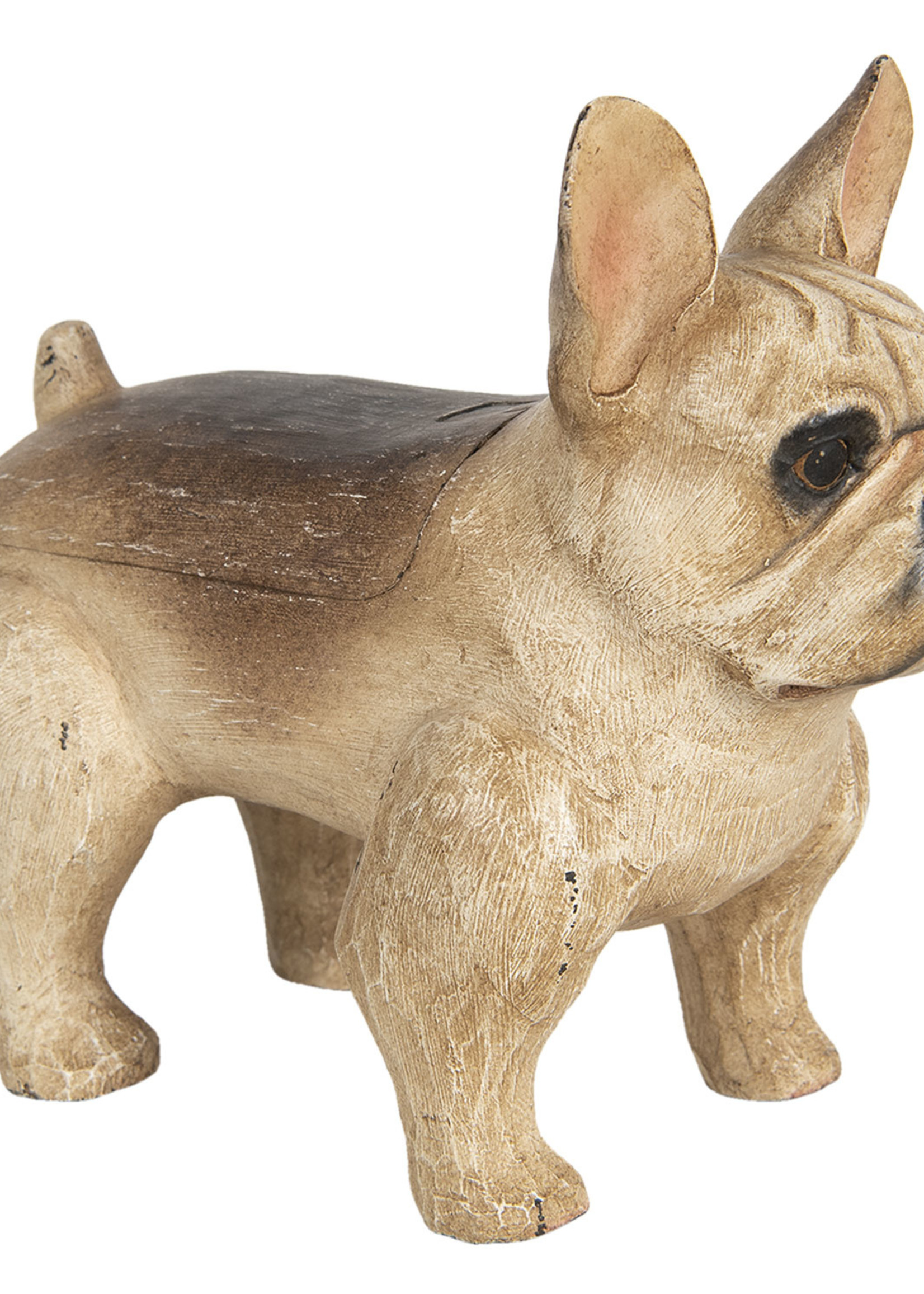 Clayre & Eef Décoration chien 27*13*24 cm 6H1923