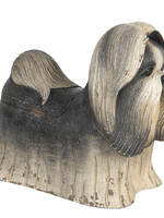 Clayre & Eef Decoratie hond shih tzu 24*12*20 cm 6H1924