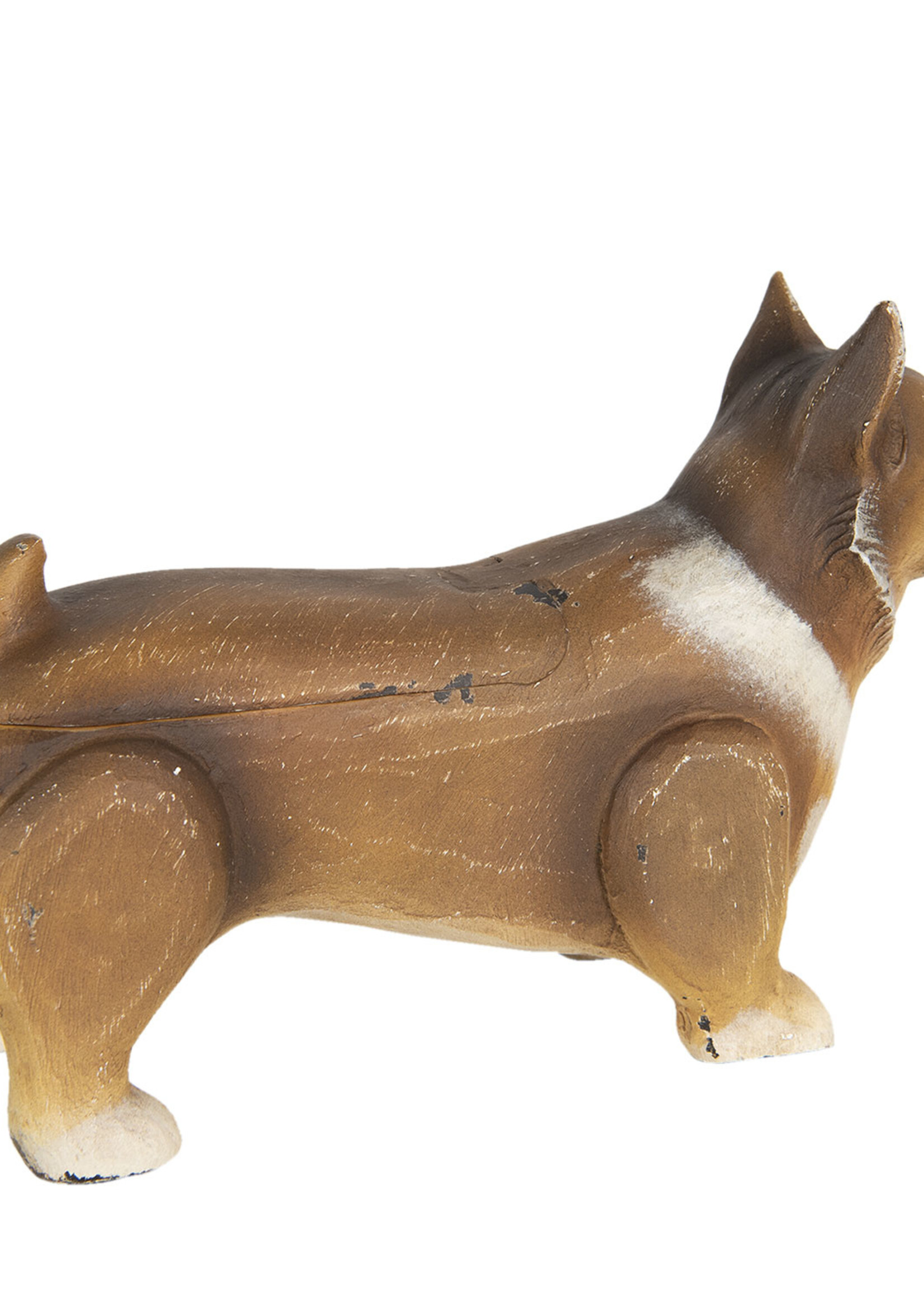 Clayre & Eef Décoration chien 34*11*22 cm 6H1926