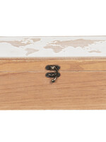 Clayre & Eef Caisse en bois 24*16*10 cm 6H1932