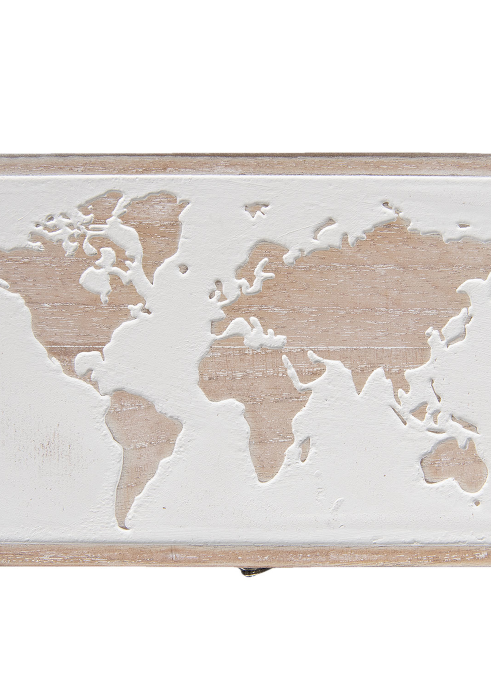 Clayre & Eef Kist van hout 24*16*10 cm 6H1932