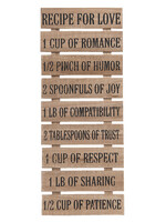 Clayre & Eef Plaque décorative 24*2*60 cm 6H1934