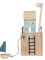 Clayre & Eef Decoratie huis 11*7*11/27 cm 6H1946