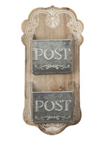 Clayre & Eef Porte-lettres 26*10*53 cm 6H1971