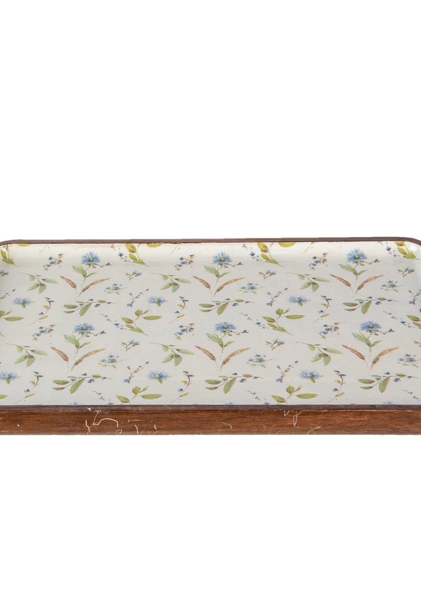 Clayre & Eef Decoratieve schaal 30*20*2 cm 6H1975