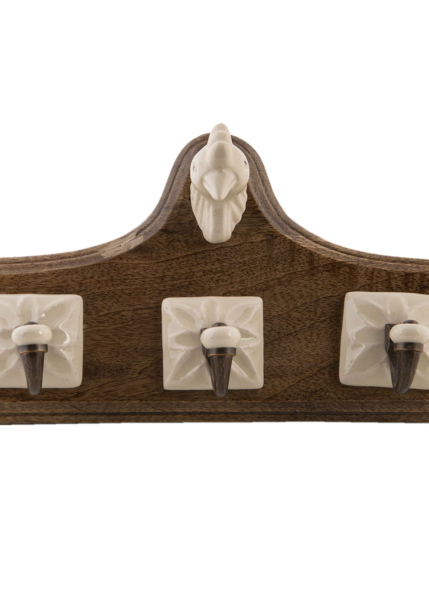 Clayre & Eef Porte-manteau 28*8*18 cm 6H1984