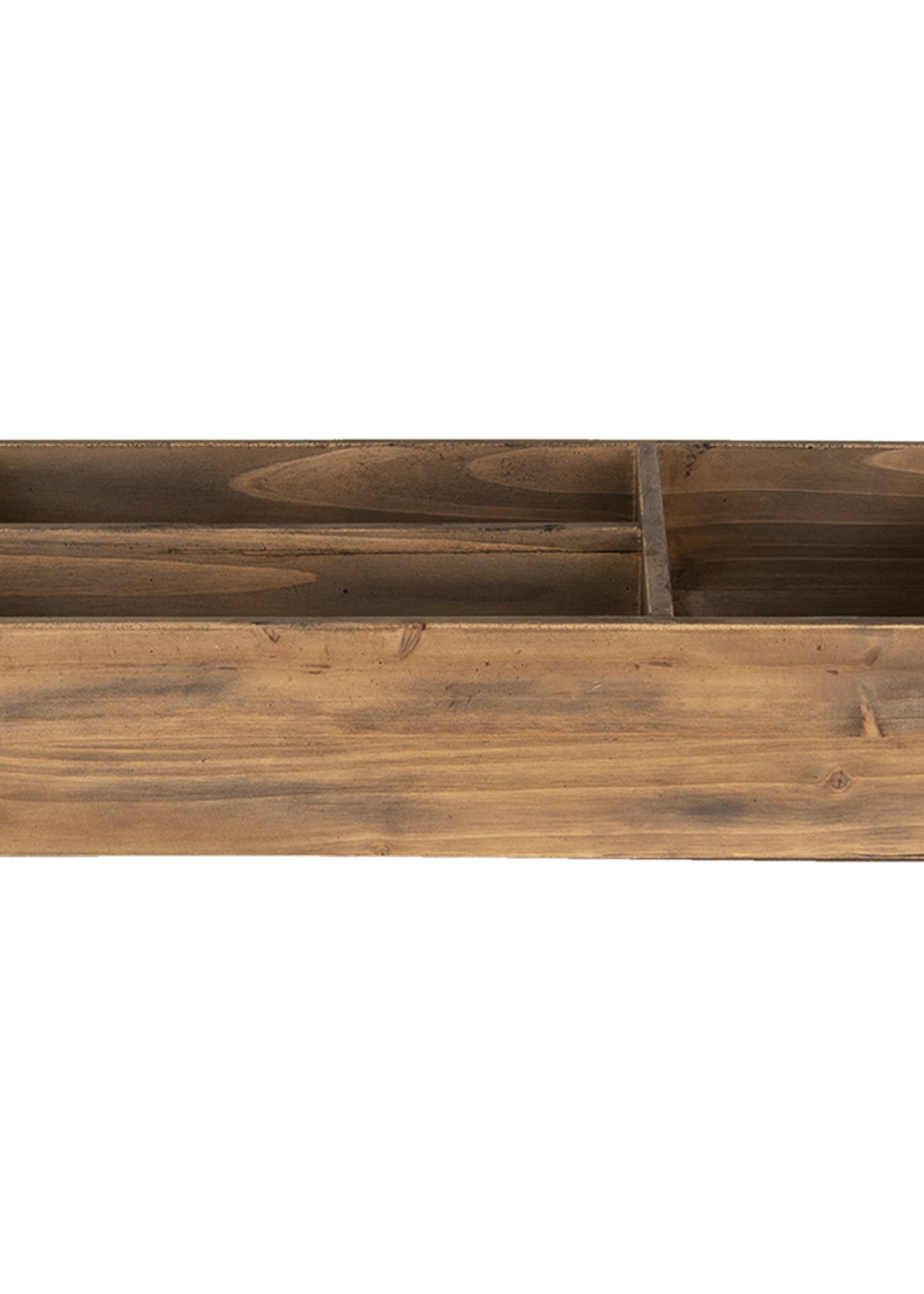 Clayre & Eef Plateau à compartiment 43*22*9 cm 6H1995