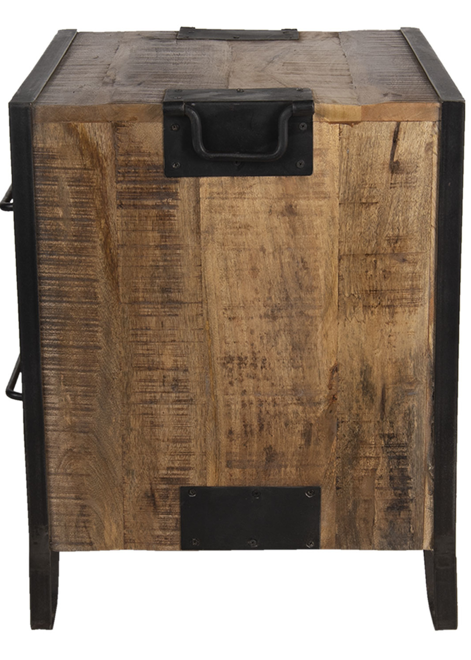 Clayre & Eef Opberg kistje (2) 32*19*16 / 23*16*15 cm 6H1996