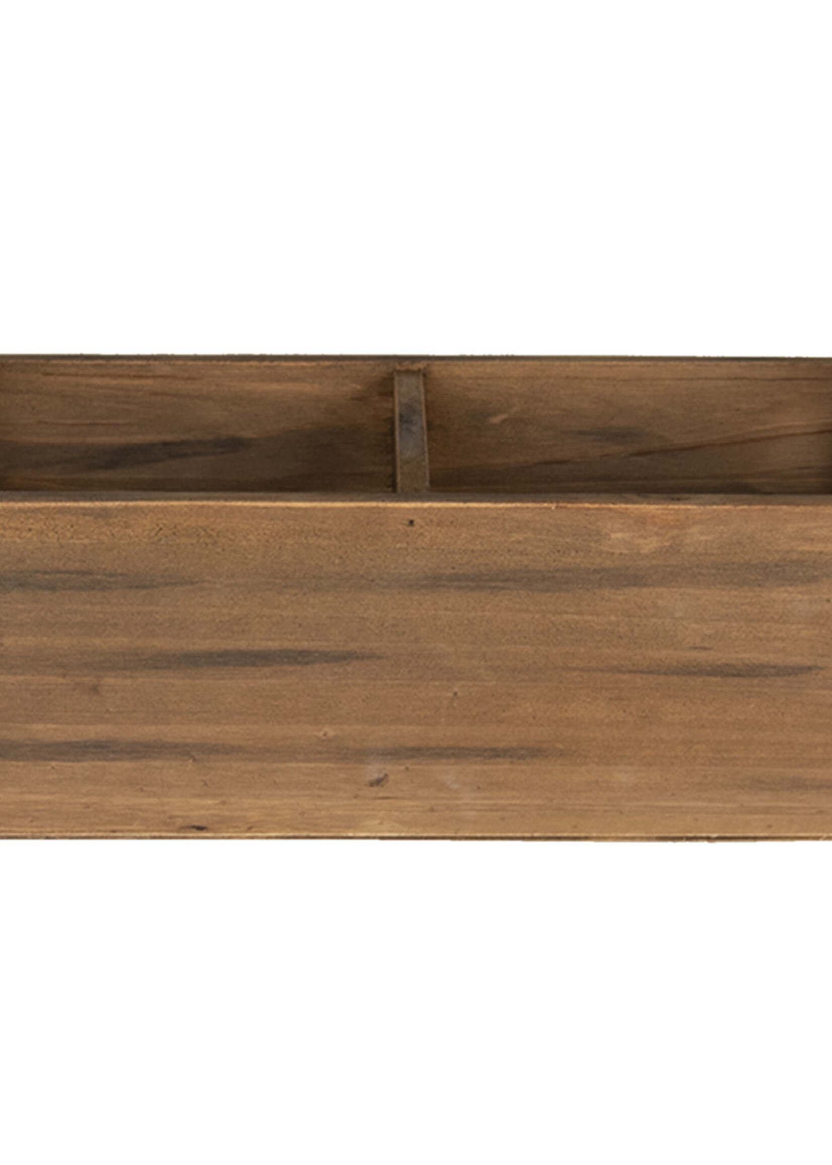 Clayre & Eef Plateau à compartiment 30*15*13 cm 6H1997