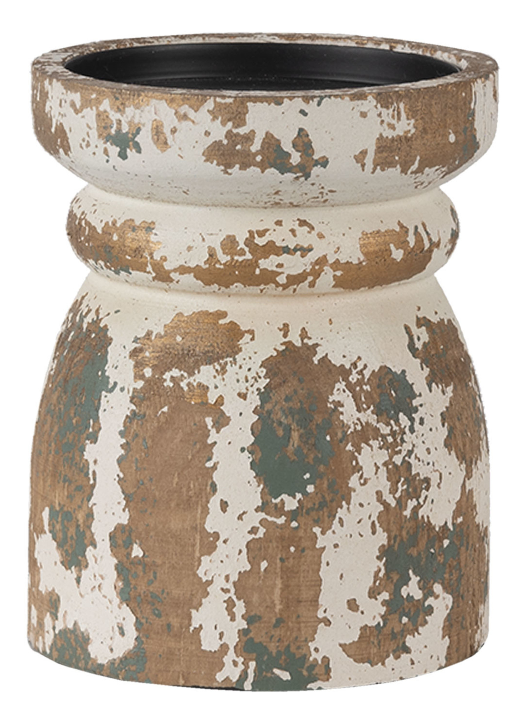 Clayre & Eef Kandelaar Ø 12*15 cm 6H2013