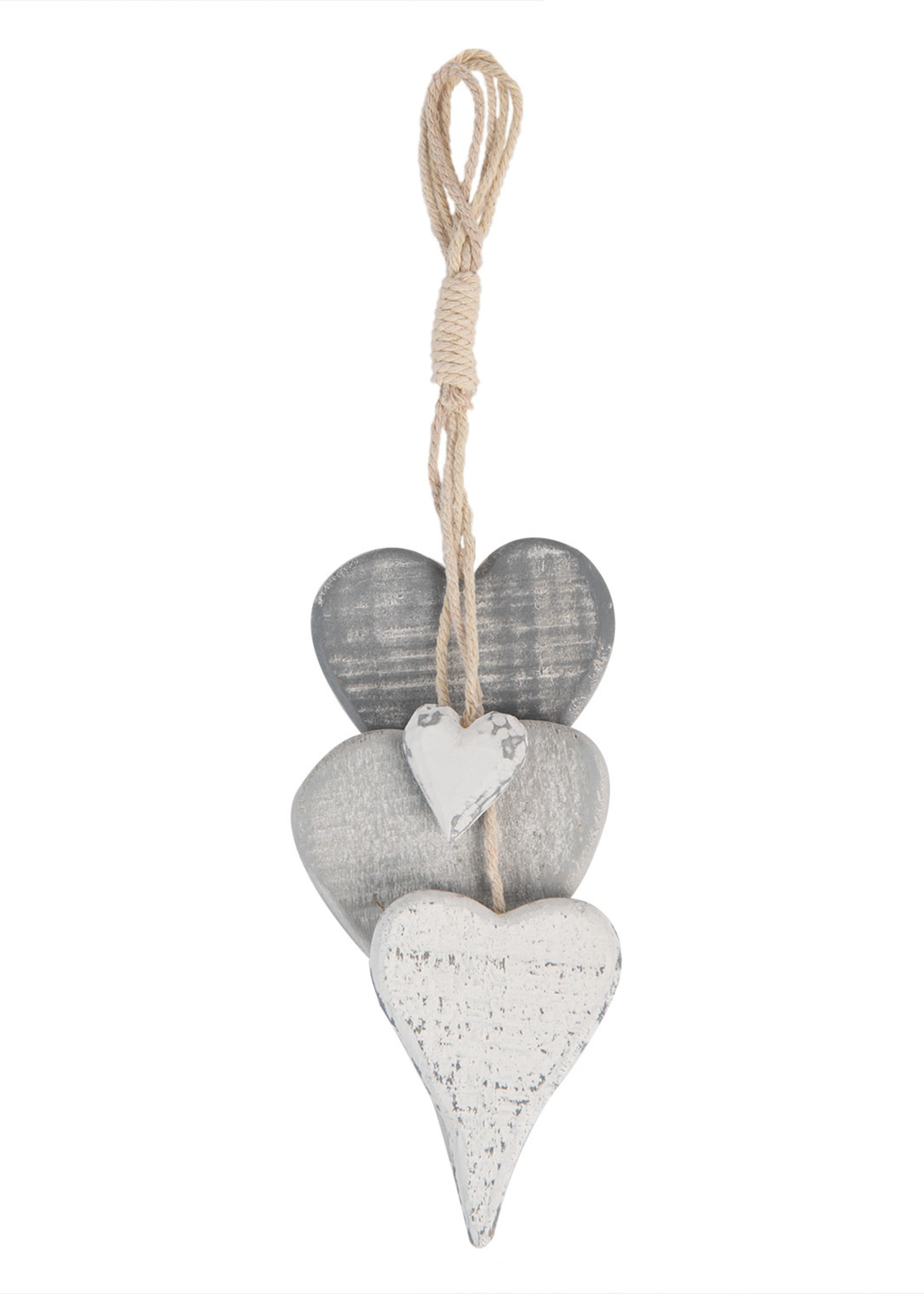 Clayre & Eef Coeurs pendentif 32*5*8 cm 6H2026