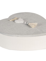 Clayre & Eef Doos hartvorm 18*18*6 cm 6H2028