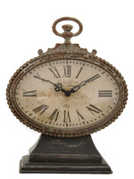 Clayre & Eef Tafelklok 16*7*21 cm / 1*AA 6KL0145