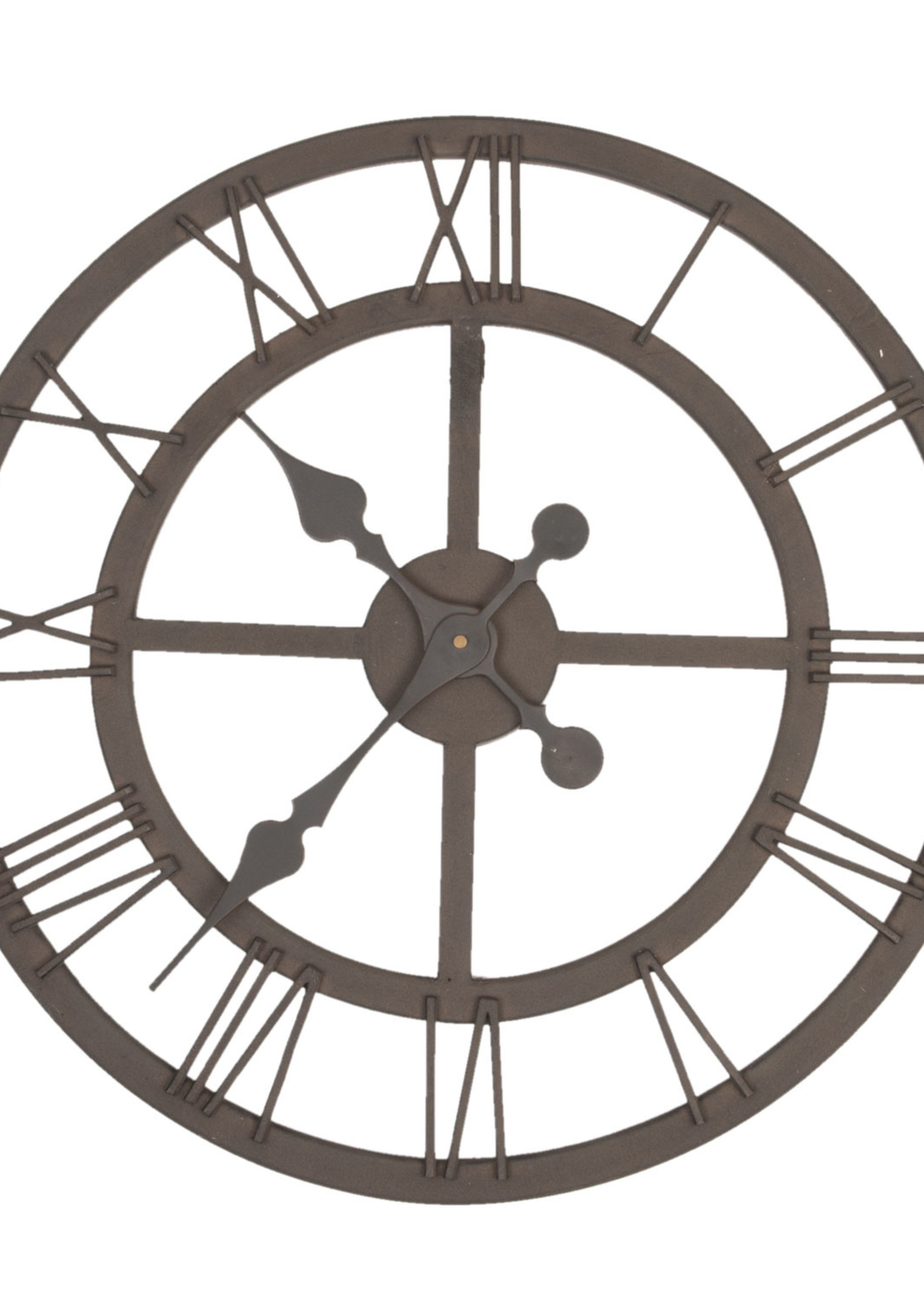 Clayre & Eef Horloge murale Ø 50*5 cm / 1*AA 6KL0173