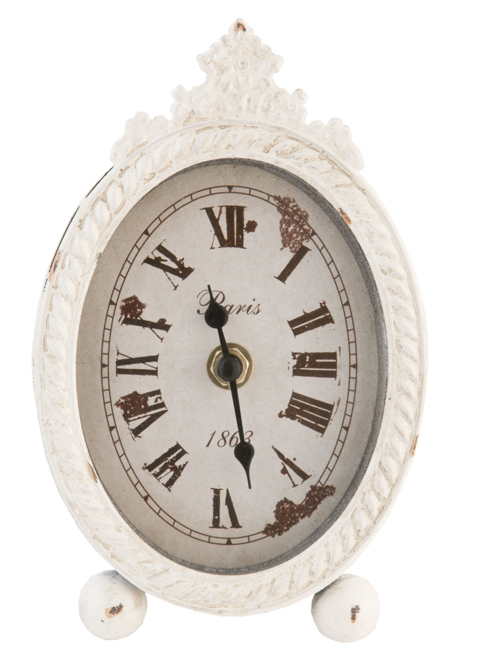 Clayre & Eef Horloge de table 11*3*18 cm / 1*AA 6KL0194