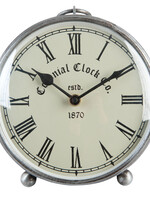 Clayre & Eef Horloge de table Ø 16*6 cm / 1*AA 6KL0365