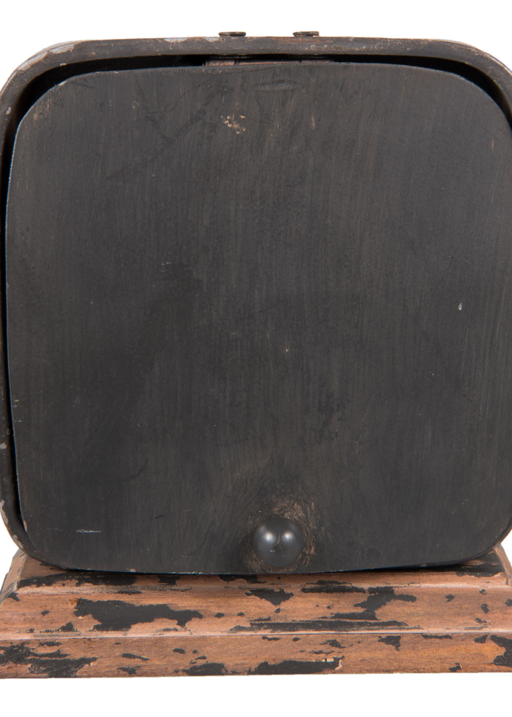 Clayre & Eef Tafelklok 11*5*12 cm / 1*AA 6KL0479