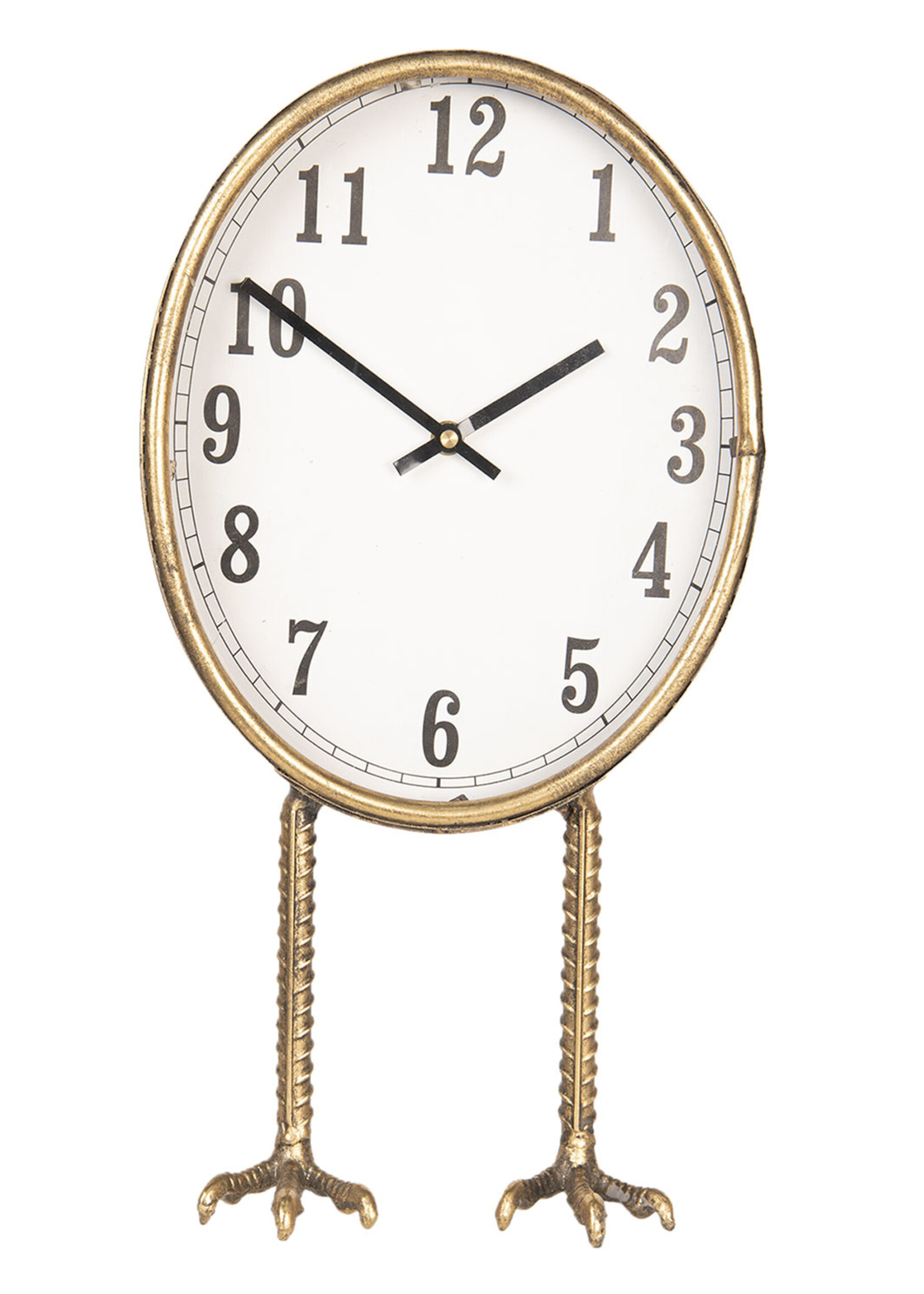 Clayre & Eef Horloge de table 24*10*45 cm / 1*AA 6KL0548