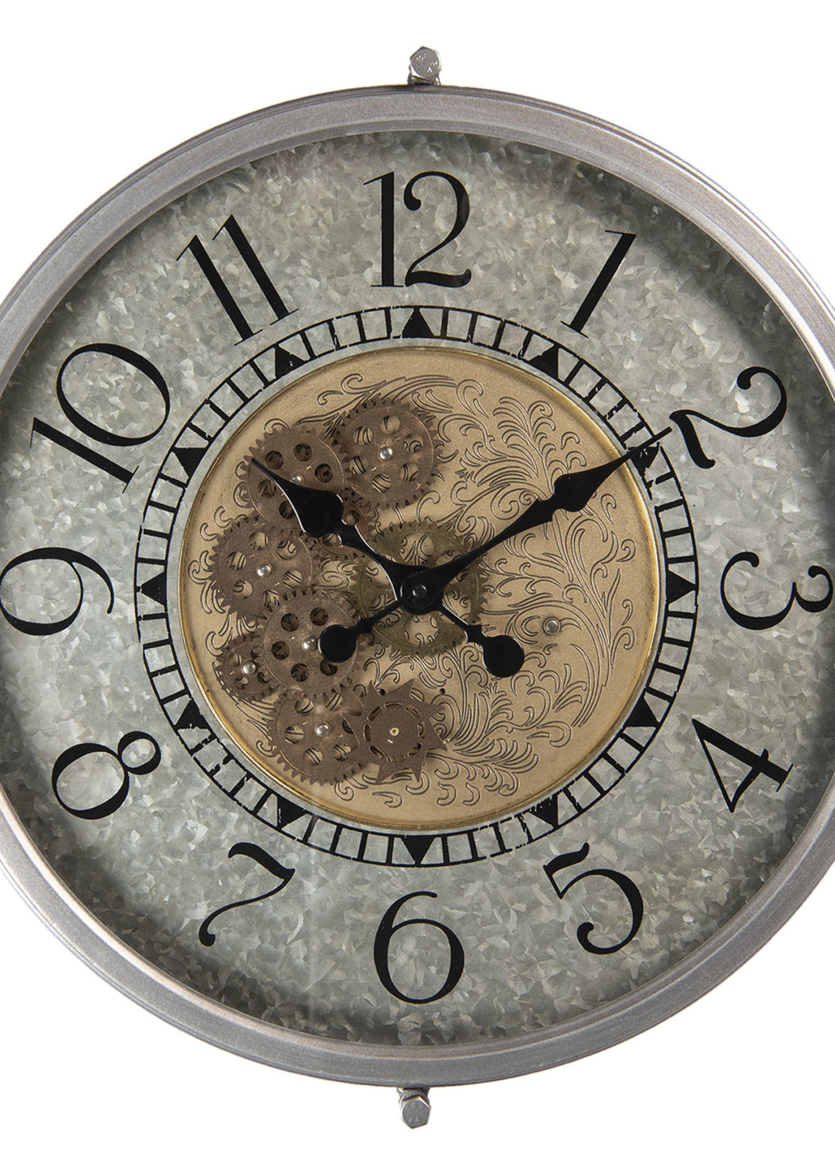 Clayre & Eef Wandklok Ø 51*8 cm / 1*AA 6KL0591