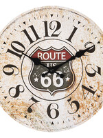 Clayre & Eef Wandklok Ø 30*3 cm / 1*AA 6KL0602