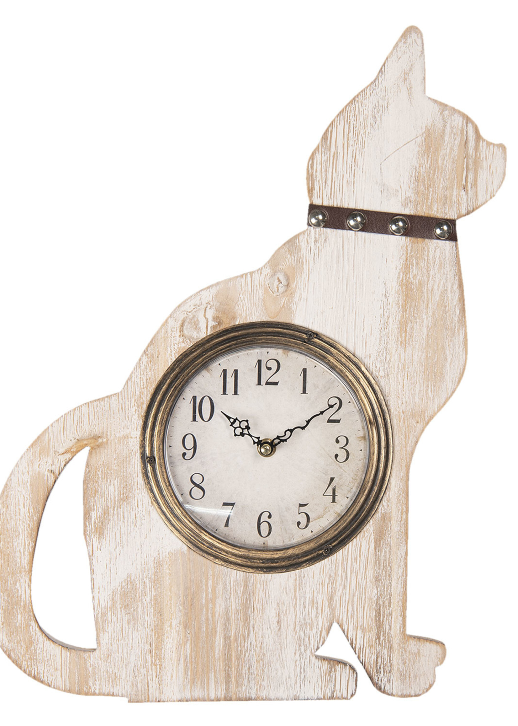 Clayre & Eef Wandklok 37*4*48 cm / 1*AA 6KL0613