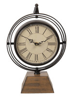 Clayre & Eef Tafelklok 21*11*31 cm / 1*AA 6KL0615