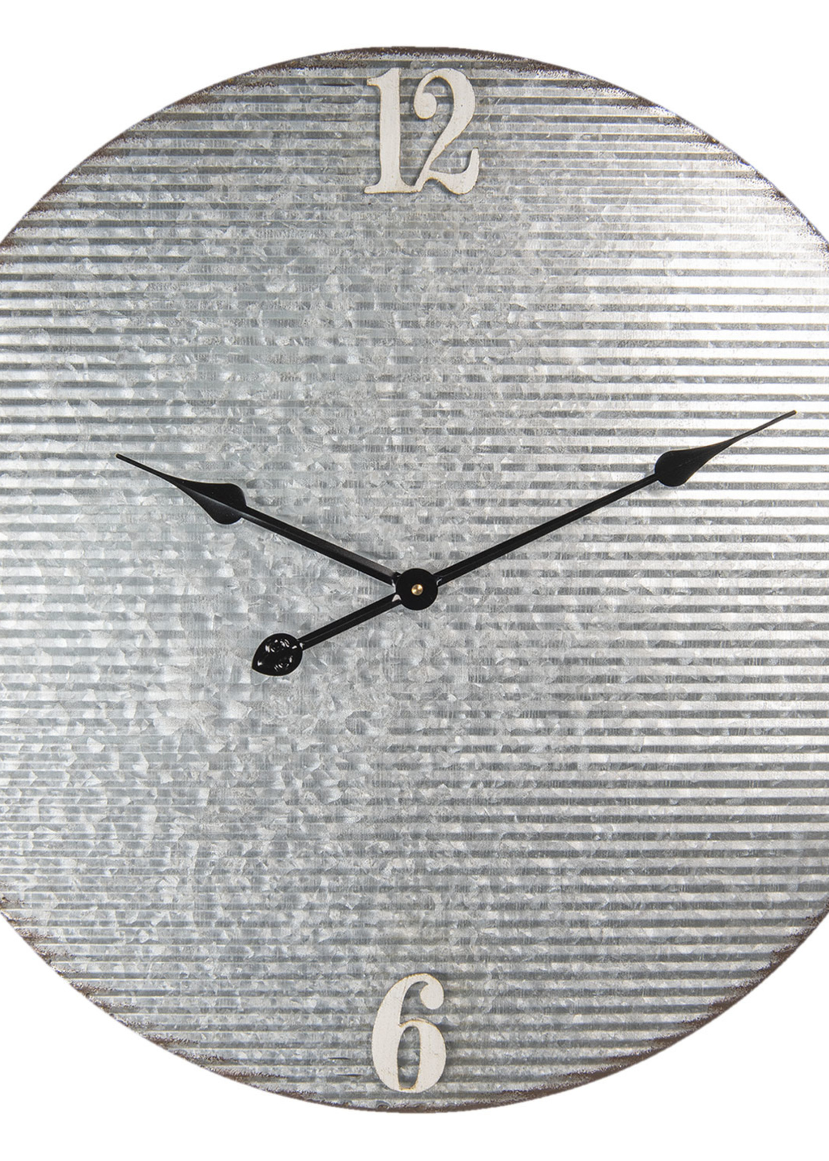 Clayre & Eef Horloge murale Ø 60*5 cm / 1*AA 6KL0621