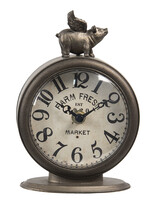 Clayre & Eef Horloge de table 12*6*17 cm / 1*AA 6KL0628