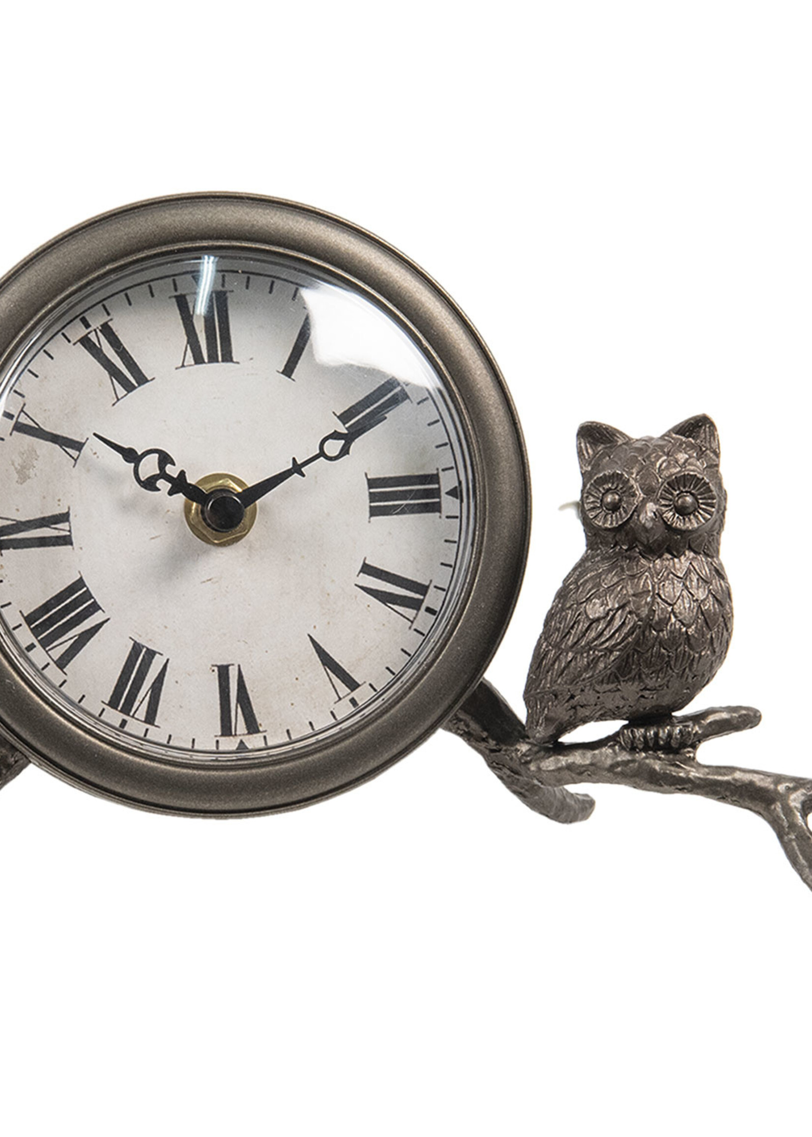 Clayre & Eef Horloge de table 20*6*12 cm / 1*AA 6KL0629