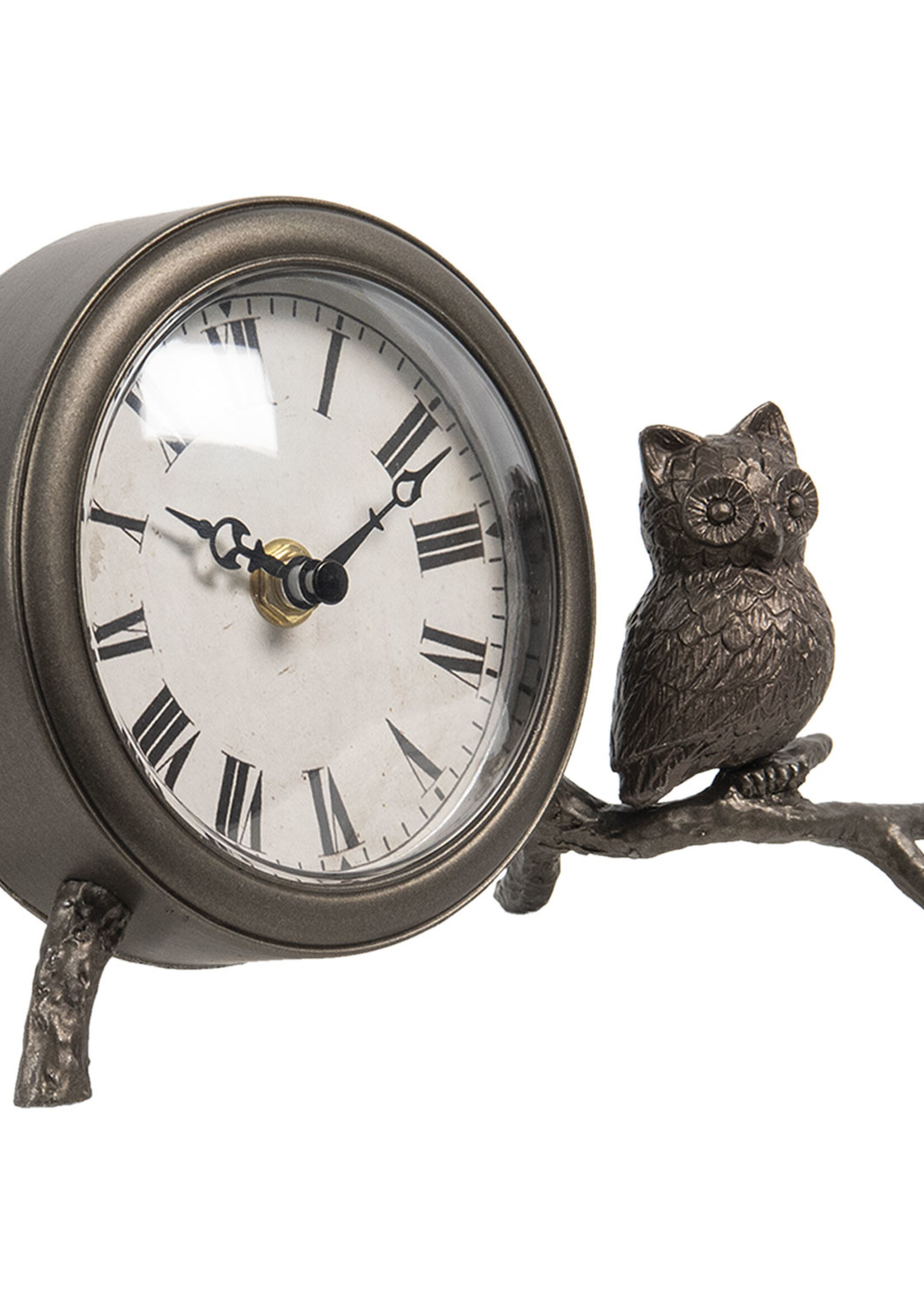 Clayre & Eef Horloge de table 20*6*12 cm / 1*AA 6KL0629