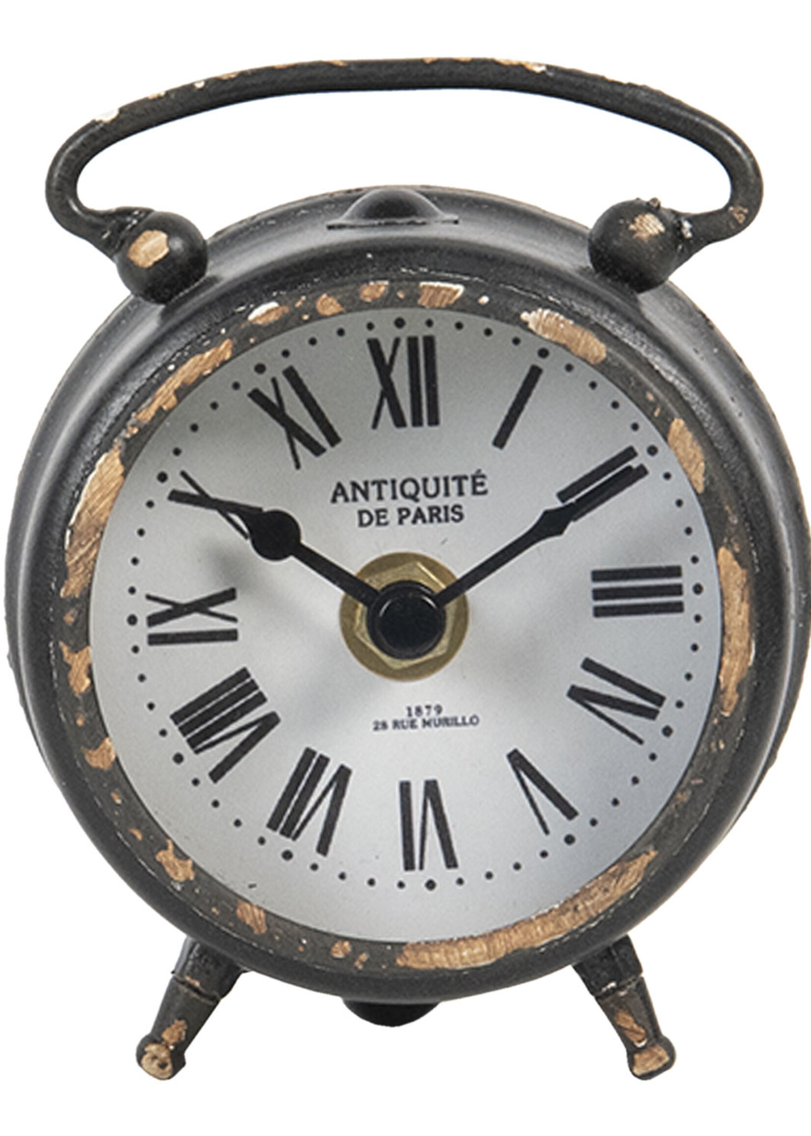 Clayre & Eef Horloge de table 9*4*10 cm / 1*AA 6KL0630
