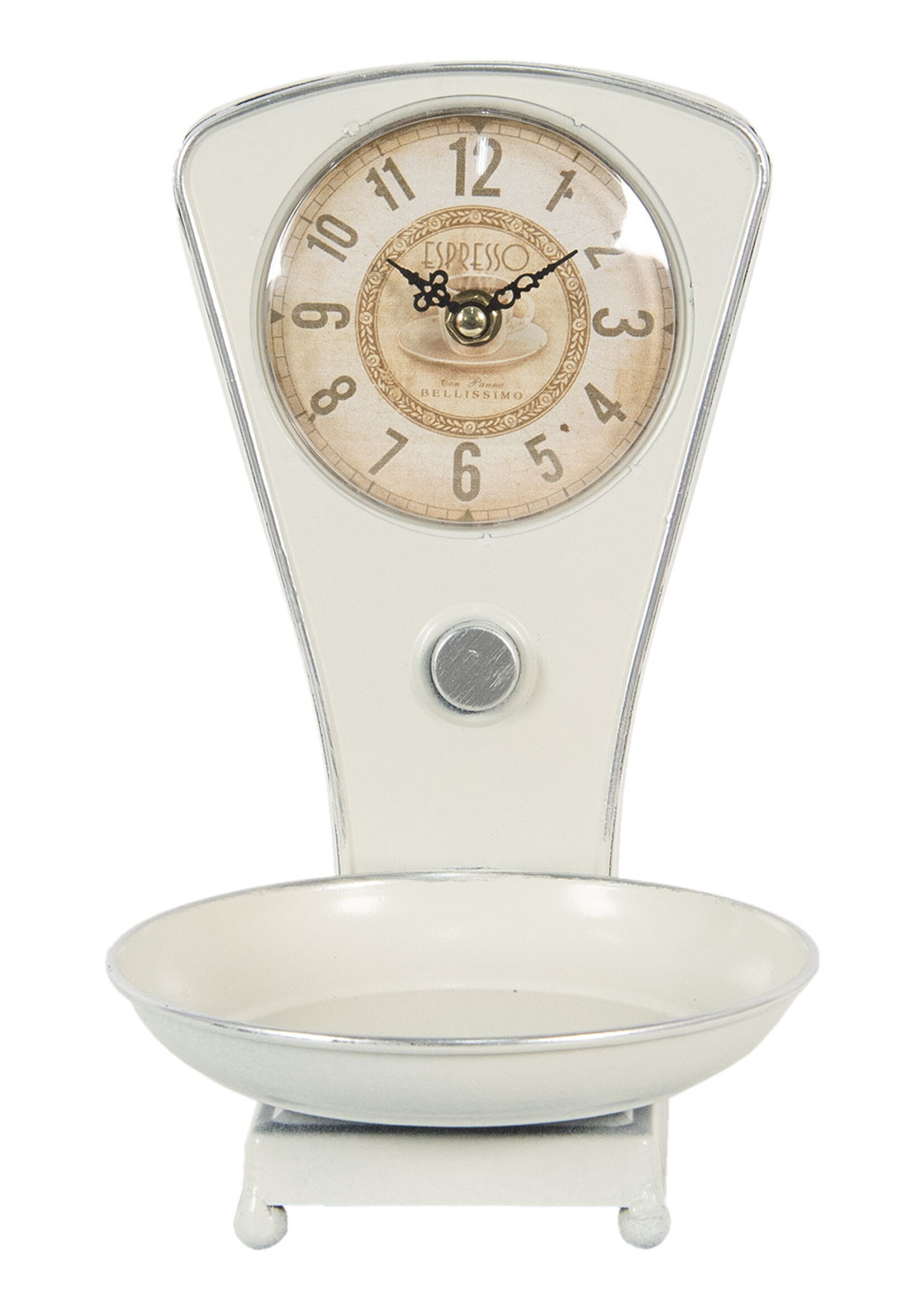 Clayre & Eef Horloge de table 20*17*25 cm / 1*AA 6KL0633
