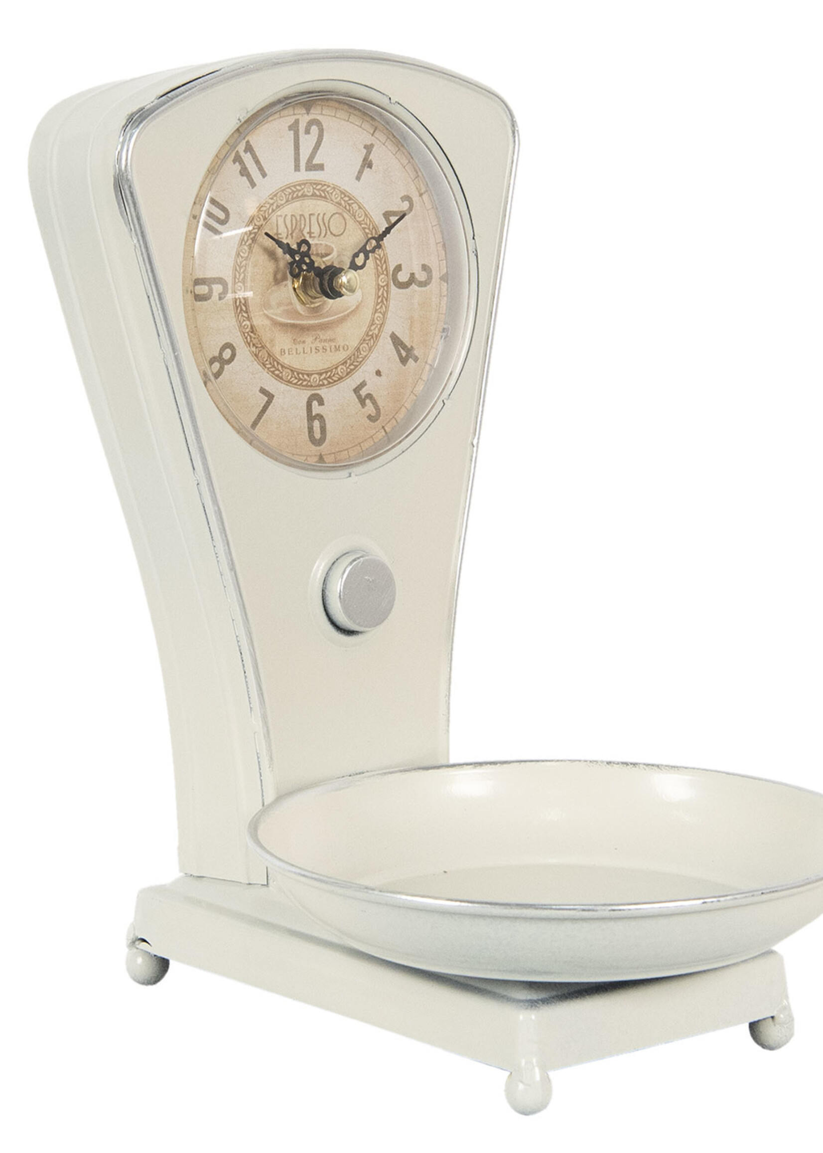 Clayre & Eef Horloge de table 20*17*25 cm / 1*AA 6KL0633
