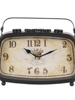 Clayre & Eef Horloge de table 20*5*15 cm / 1*AA 6KL0634
