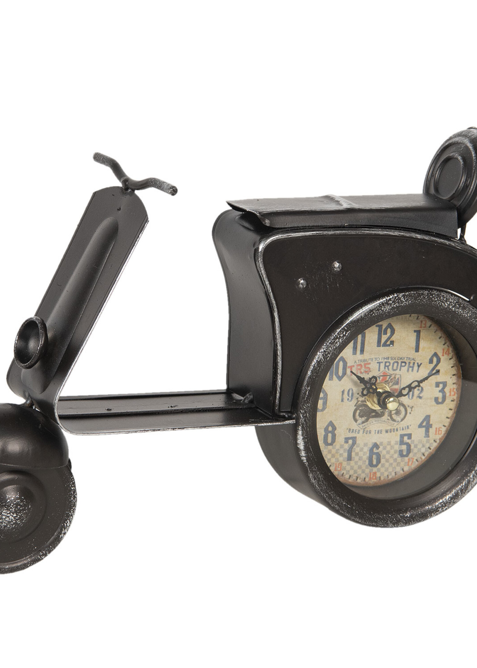 Clayre & Eef Tafelklok 32*8*19 cm / 1*AA 6KL0635