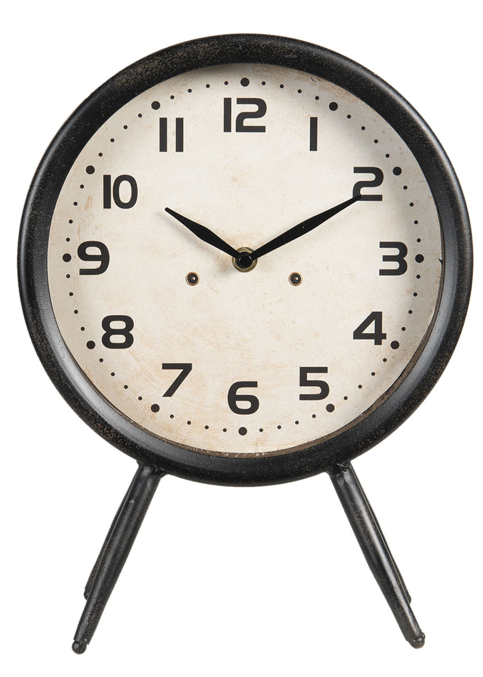 Clayre & Eef Horloge de table 24*11*32 cm  / 1*AA 6KL0657