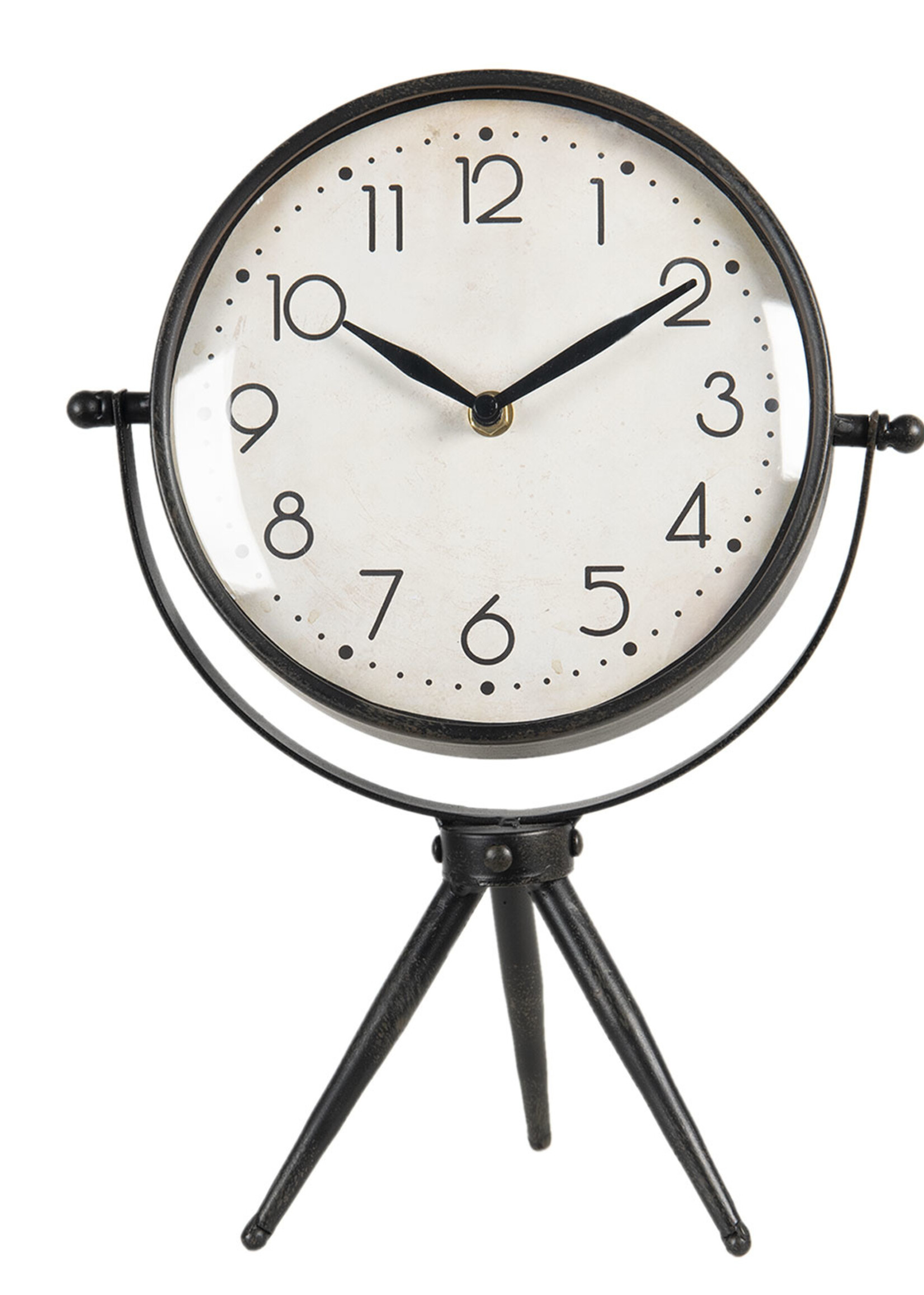 Clayre & Eef Horloge de table 25*13*34 cm / 1*AA 6KL0658