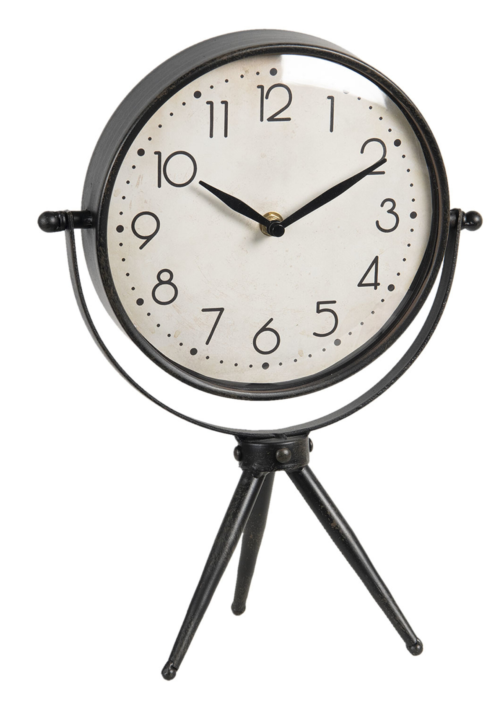 Clayre & Eef Tafelklok 25*13*34 cm / 1*AA 6KL0658