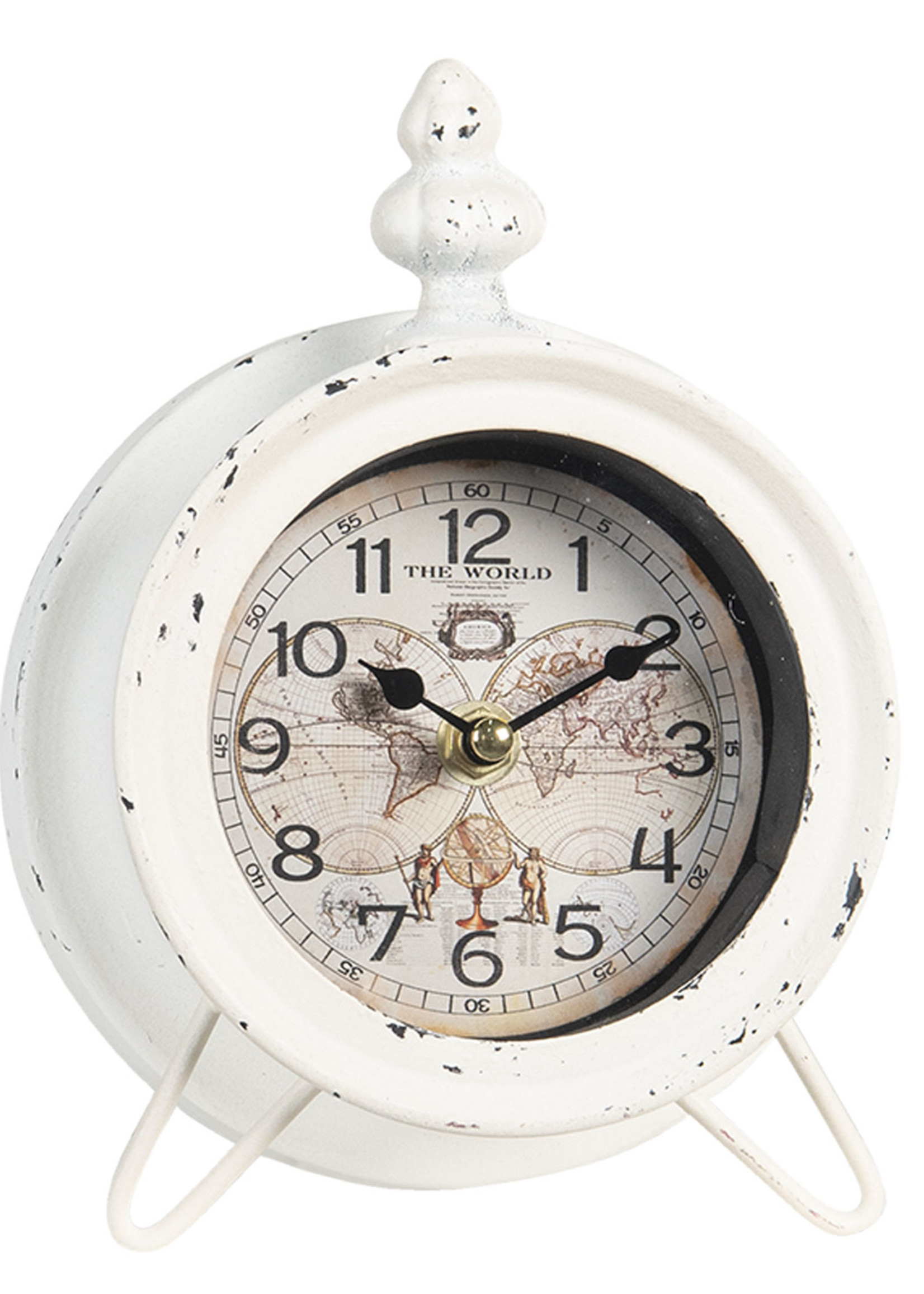 Clayre & Eef Horloge de table 14*7*19 cm / 1*AA 6KL0665