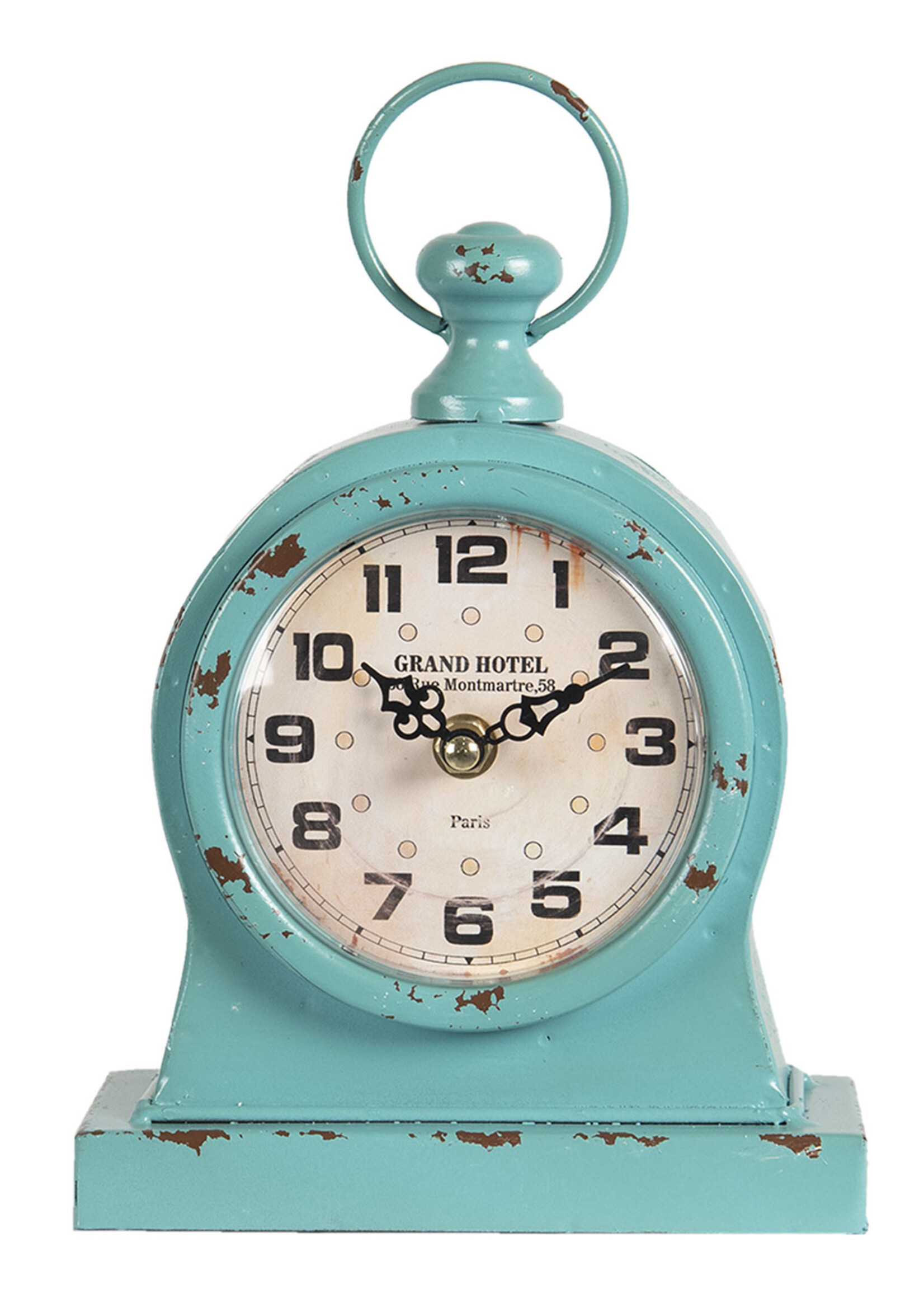 Clayre & Eef Horloge de table 16*8*24 cm / 1*AA 6KL0666
