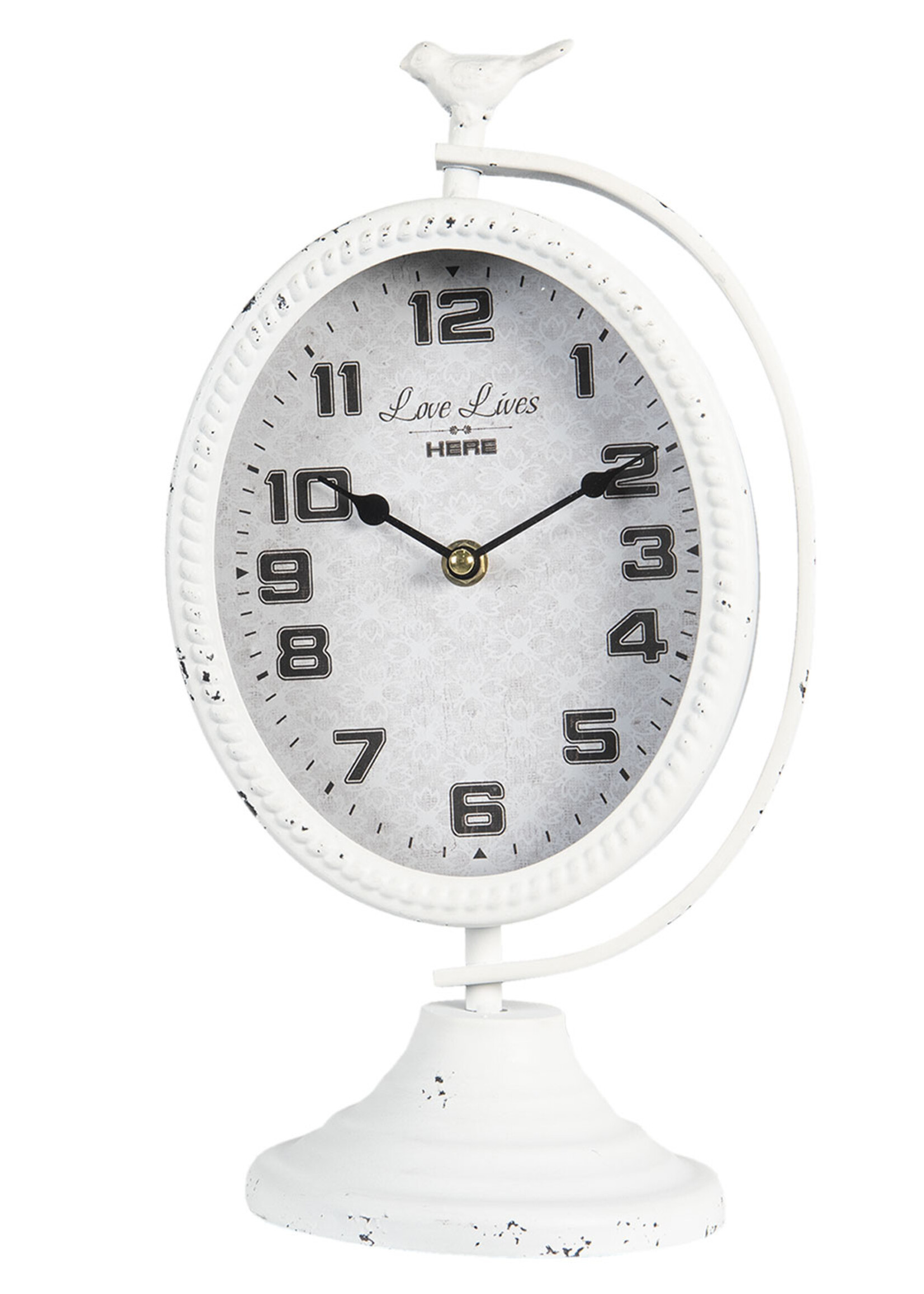 Clayre & Eef Horloge de table 19*14*34 cm / 1*AA 6KL0670