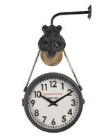Clayre & Eef Horloge murale 34*9*52 cm / 1*AA 6KL0673