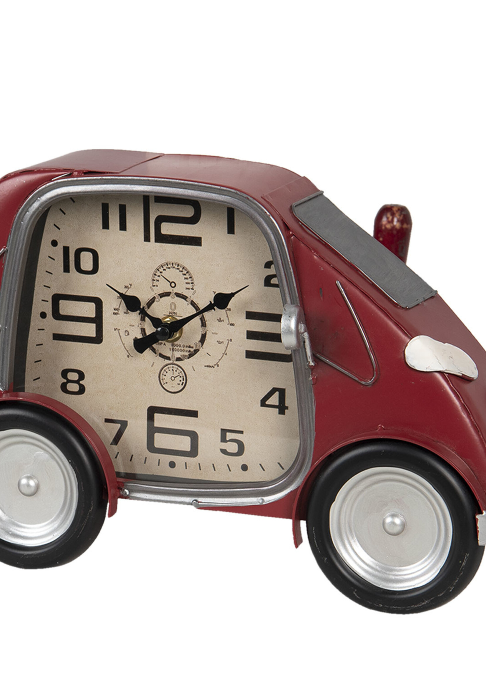 Clayre & Eef Wandklok 33*9*21 cm / 1*AA 6KL0677