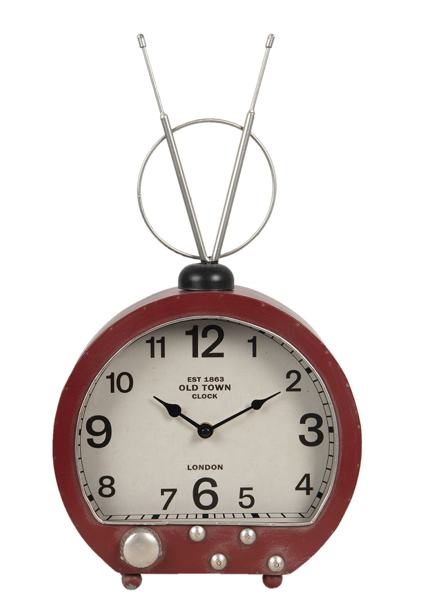 Clayre & Eef Horloge de table 26*10*47 cm / 1*AA 6KL0679