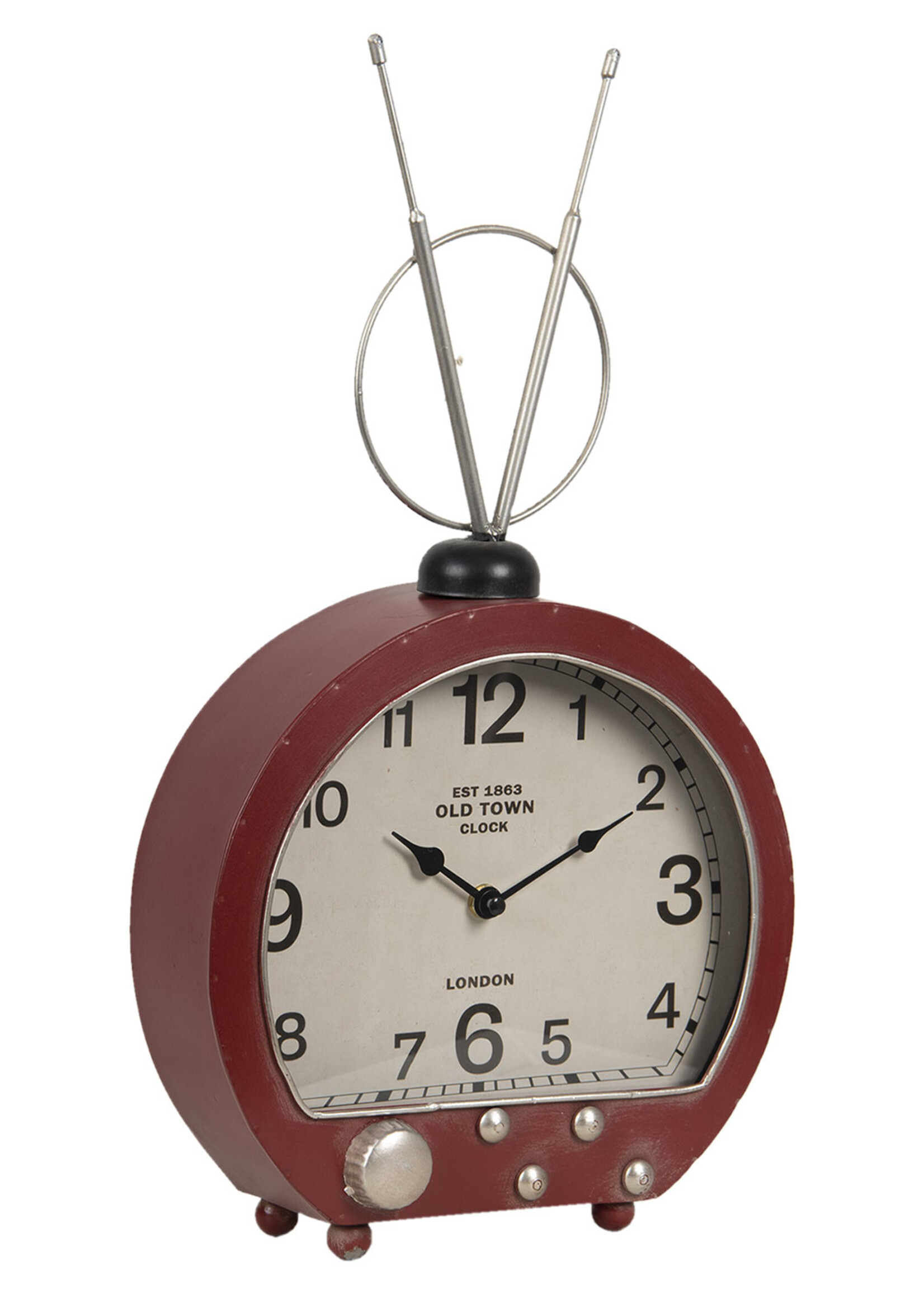 Clayre & Eef Horloge de table 26*10*47 cm / 1*AA 6KL0679