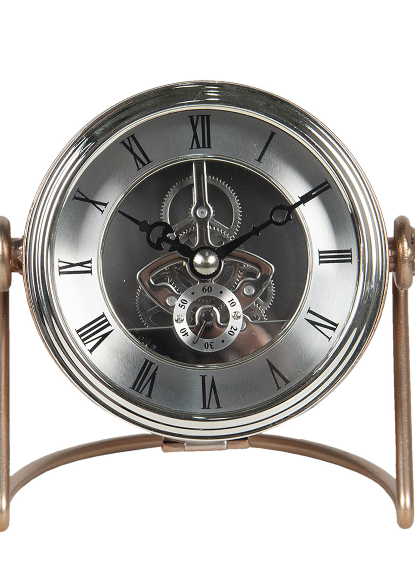 Clayre & Eef Horloge de table 15*8*12 cm / 1*AA 6KL0681